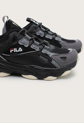 Tenis Lifestyle Negro-Gris-Marfil Fila Dk Fasser