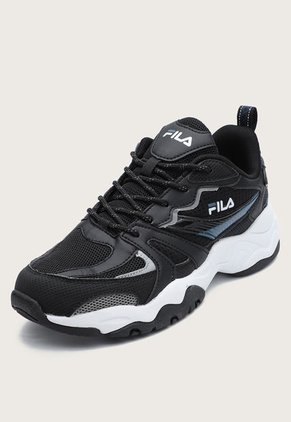 Tenis Lifestyle Negro-Blanco-Gris Fila Camper