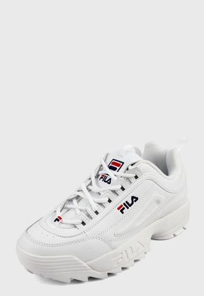 Tenis Lifestyle Blanco-Azul-Rojo Fila Disruptor II