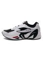 Tenis Lifestyle Blanco-Negro-Rojo Fila Mindblower de Fila