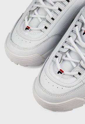 Tenis Lifestyle Blanco-Azul-Rojo Fila Disruptor II