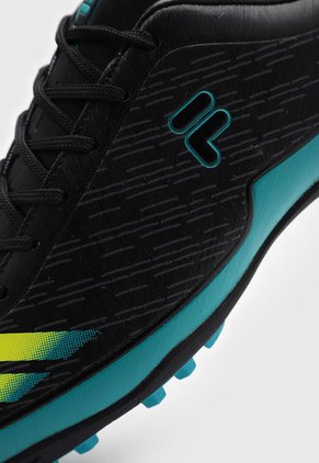 Guayo Negro-Azul Petróleo-Amarillo Neón FILA Rojlau