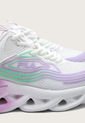 Tenis Lifestyle Blanco-Lila-Verde Menta Fila Grasso de Fila