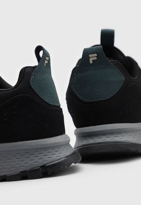 Tenis de Senderismo Negro-Gris-Beige FILA Mrs Runner