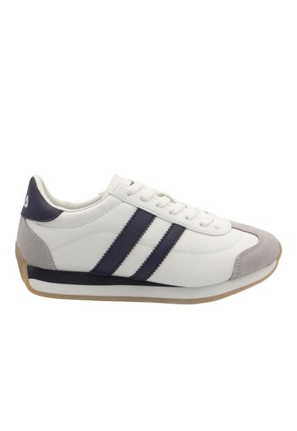 Tenis Fila Conter Hombre-Blanco/Negro