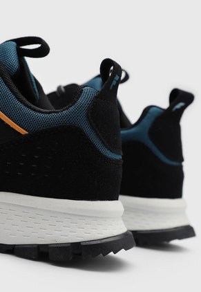 Tenis de Senderismo Negro-Azul Navy-Mostaza FILA Mrs Runner