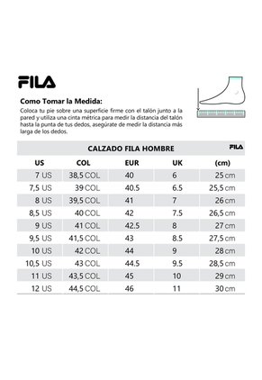 Tenis Fila Freus De Hombre-Blanco/Azul