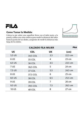 Tenis Fila Ws Lic Mujer-Blanco Crema
