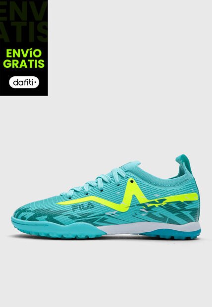 Guayos FILA Hyperflex TF Turquesa