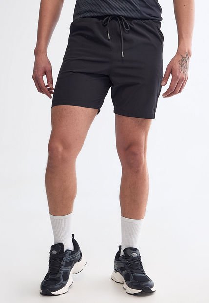 Pantaloneta Negro FILA Isert