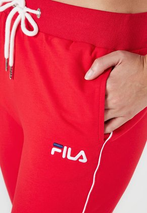 Pantalón Sudadera Rojo-Blanco Fila