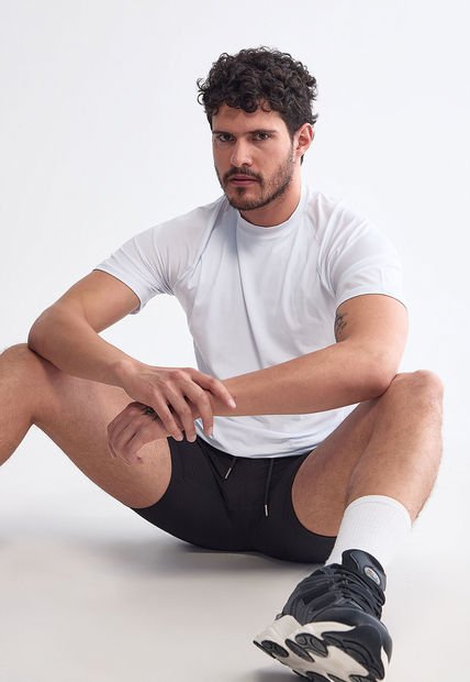 Camiseta Blanco-Negro FILA Dumer