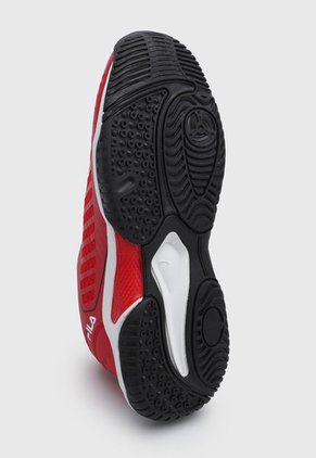 Tenis para Tennis Rojo-Blanco-Negro FILA Court Risk