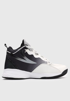 Tenis Basketball Negro-Blanco-Tornasol Fila HI BTR