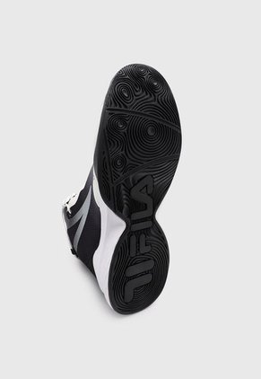Tenis Basketball Negro-Blanco-Tornasol Fila HI BTR