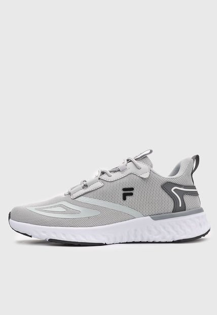 Tenis Running Gris-Negro-Blanco Fila Lildol