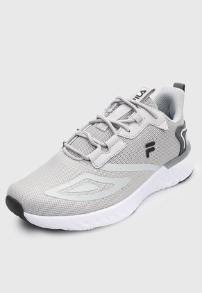Tenis Running Gris-Negro-Blanco Fila Lildol