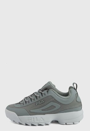 Tenis Lifestyle Gris-Blanco Fila Disruptor 2 No-Sew