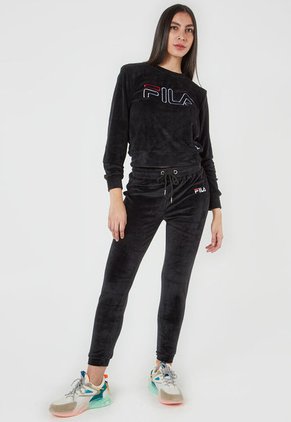 Buzo Negro-Blanco-Rojo Fila