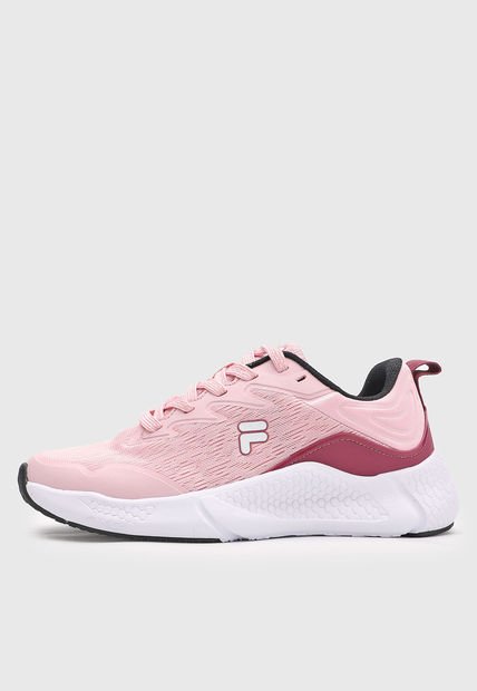 Tenis Training Rosa-Borgoña-Blanco Fila Marilon