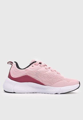 Tenis Training Rosa-Borgoña-Blanco Fila Marilon