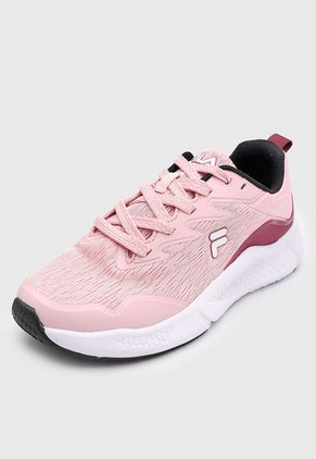 Tenis Training Rosa-Borgoña-Blanco Fila Marilon