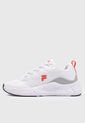 Tenis Training Blanco-Rojo-Gris Fila Marilon de Fila