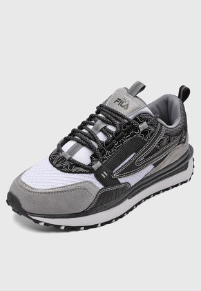Tenis Outdoor Gris-Negro-Blanco FILA Renno ODV