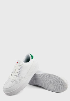 Tenis Lifestyle Blanco-Verde Fila