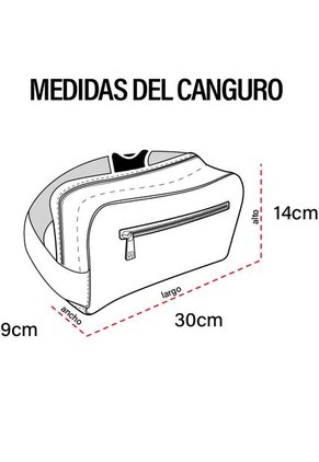 Canguro Fila Tempo Hombre-Azul