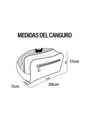 Canguro Fila Dash Hombre-Azul