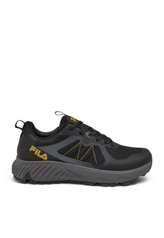 Tenis Fila Slough De Hombre-Negro/Gris Fila