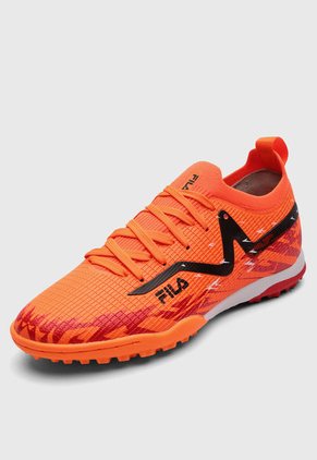Guayos FILA Hyperflex TF Naranja Neón