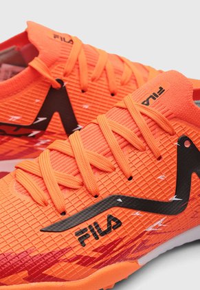 Guayos FILA Hyperflex TF Naranja Neón