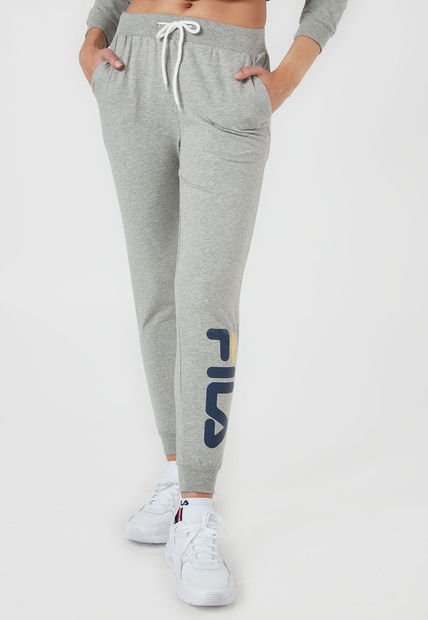 Pantalón Sudadera Gris-Azul-Dorado Fila