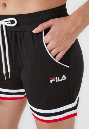Short Negro-Blanco-Rojo Fila