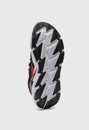 Tenis Lifestyle Negro-Rojo-Blanco Fila Ray Tracer Evo 2