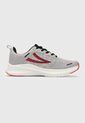 Tenis Lifestyle Gris-Blanco-Rojo Fila Madrid Road de Fila
