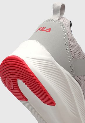 Tenis Lifestyle Gris-Blanco-Rojo Fila Madrid Road