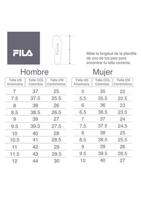 TENIS FILA HOMBRE 200100BLY LIFETIME Talla 8