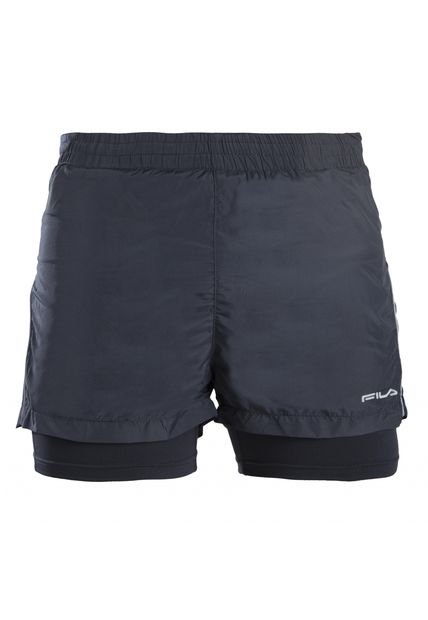 Short Fila Active  Negro