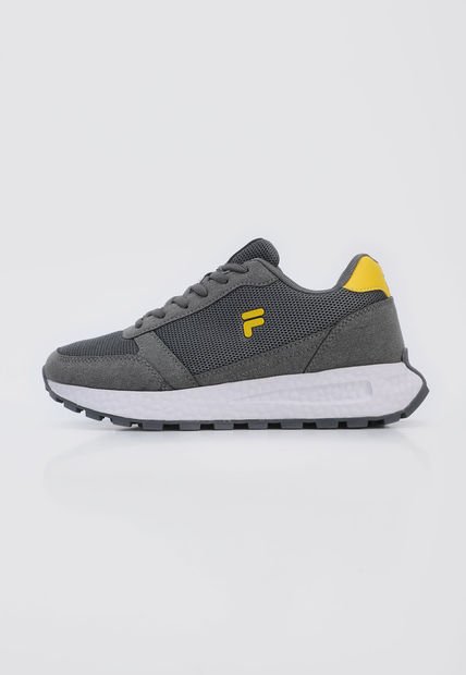 Tenis Lifestyle Gris-Amarillo-Blanco Fila Dag Waffle
