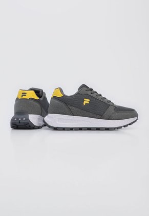 Tenis Lifestyle Gris-Amarillo-Blanco Fila Dag Waffle