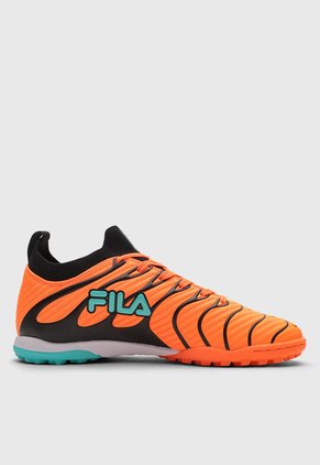 Guayos FILA Hyperfast TF Naranja Neón