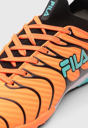 Guayos FILA Hyperfast TF Naranja Neón