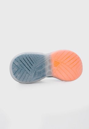 Tenis Lifestyle Blanco-Azul Turquesa-Naranja Neón Fila Targa