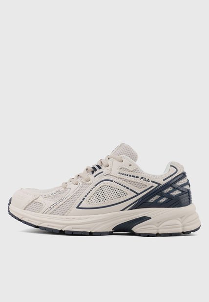 Tenis Lifestyle Beige-Azul Navy FILA Flex Force