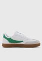 Tenis Lifestyle Blanco-Verde-Marrón FILA Burter de Fila