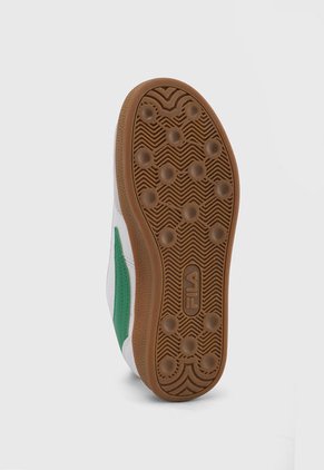 Tenis Lifestyle Blanco-Verde-Marrón FILA Burter