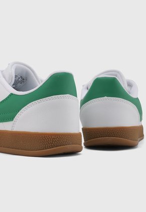 Tenis Lifestyle Blanco-Verde-Marrón FILA Burter